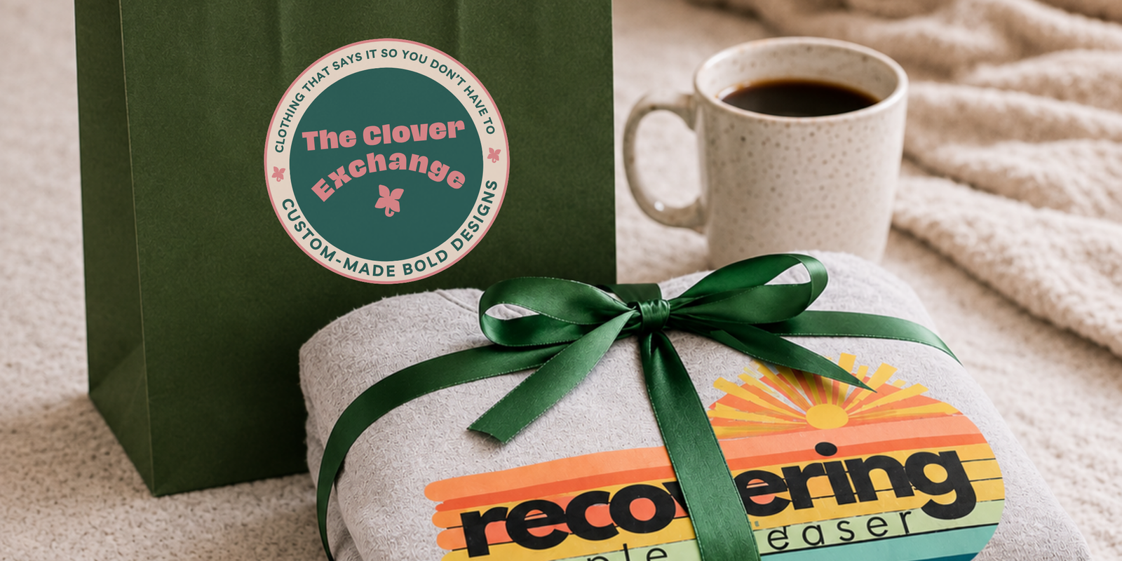 the clover exchange hoodie gift