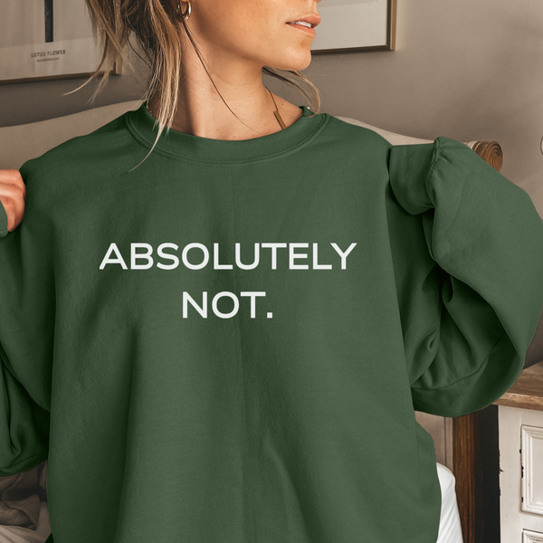 Absolutely Not Sweatshirt