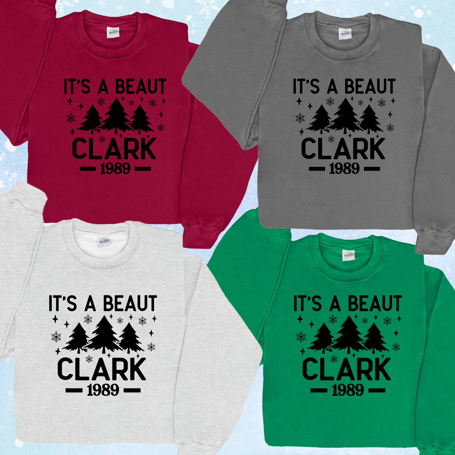 Gray It's A Beaut Clark Griswold Sweatshirt