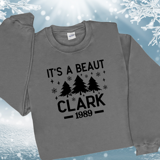 Gray It's A Beaut Clark Griswold Sweatshirt