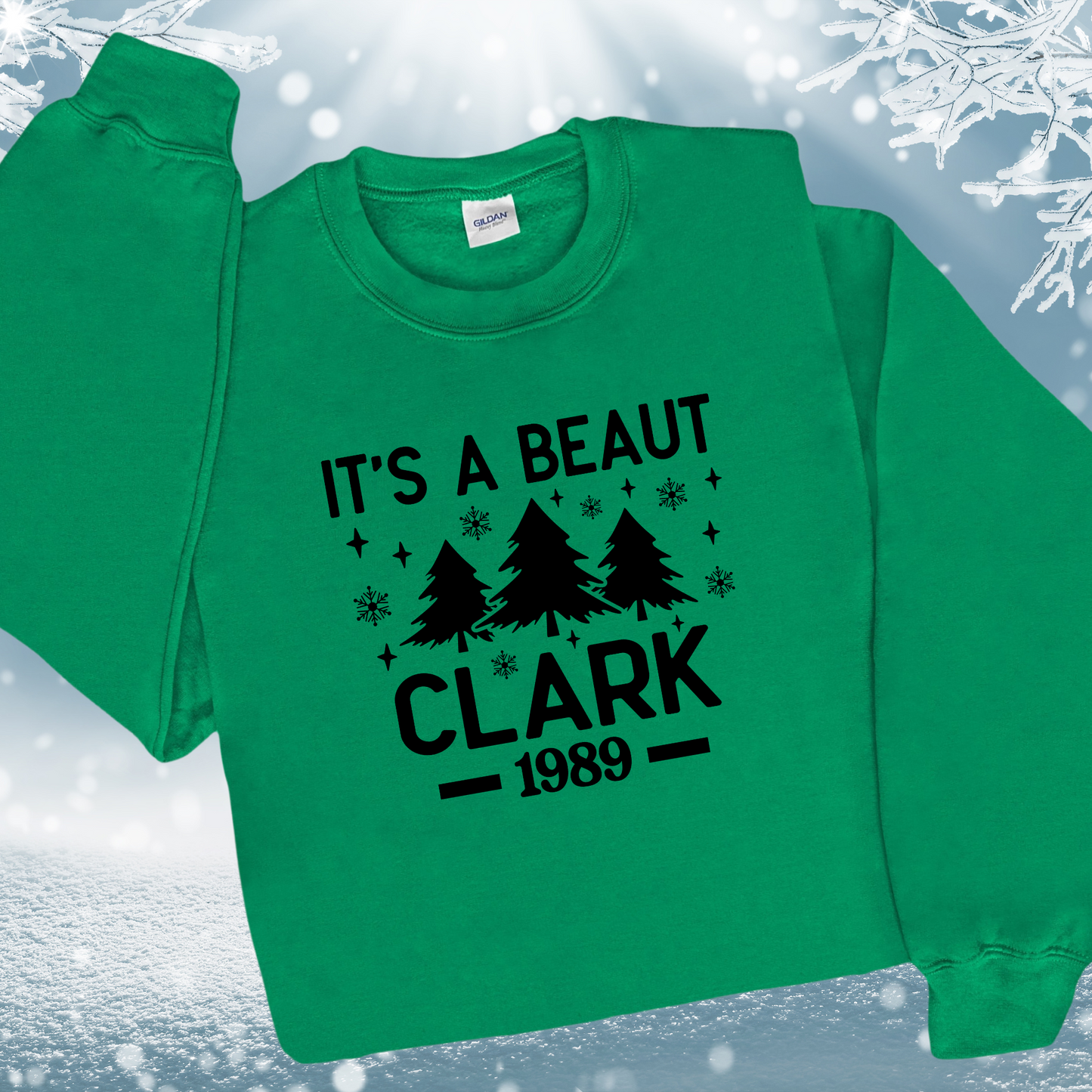 Gray It's A Beaut Clark Griswold Sweatshirt