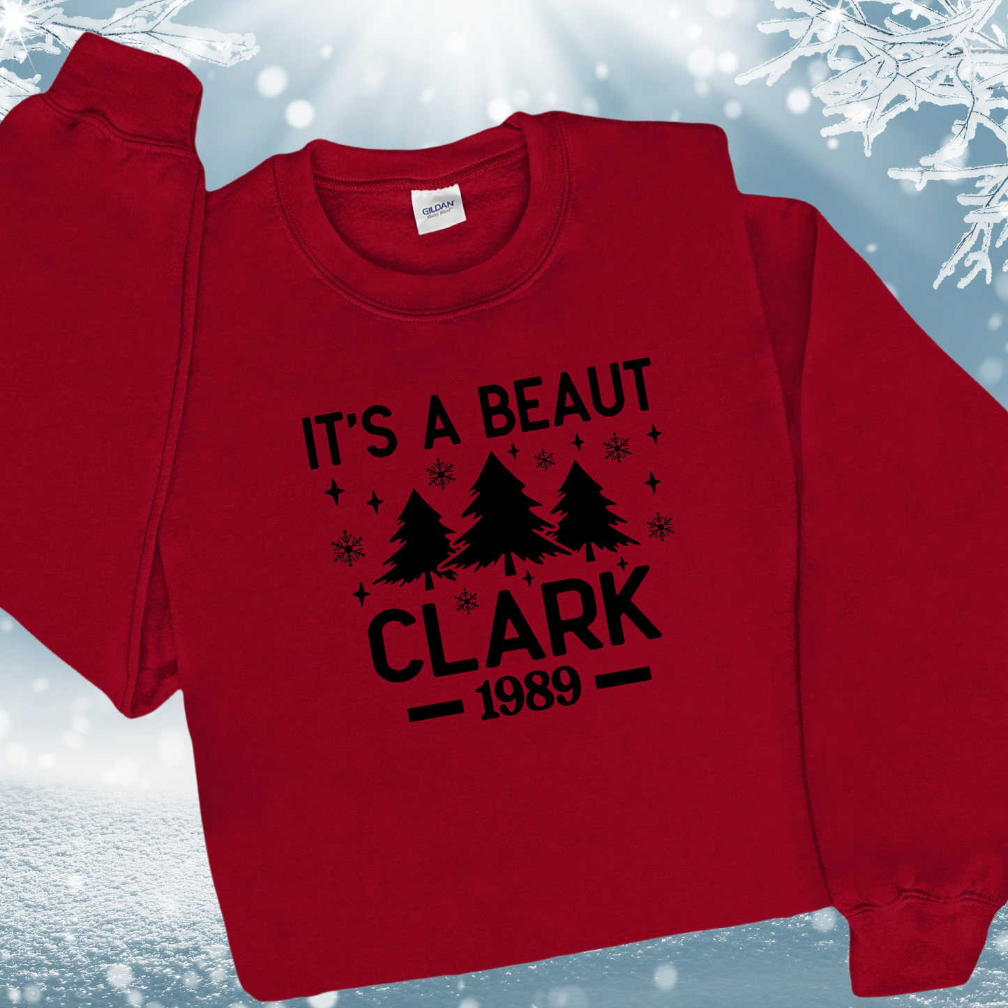 Gray It's A Beaut Clark Griswold Sweatshirt