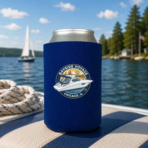Custom Coozies - Bayside Voyage (Set of 24 - Regular & Slim)