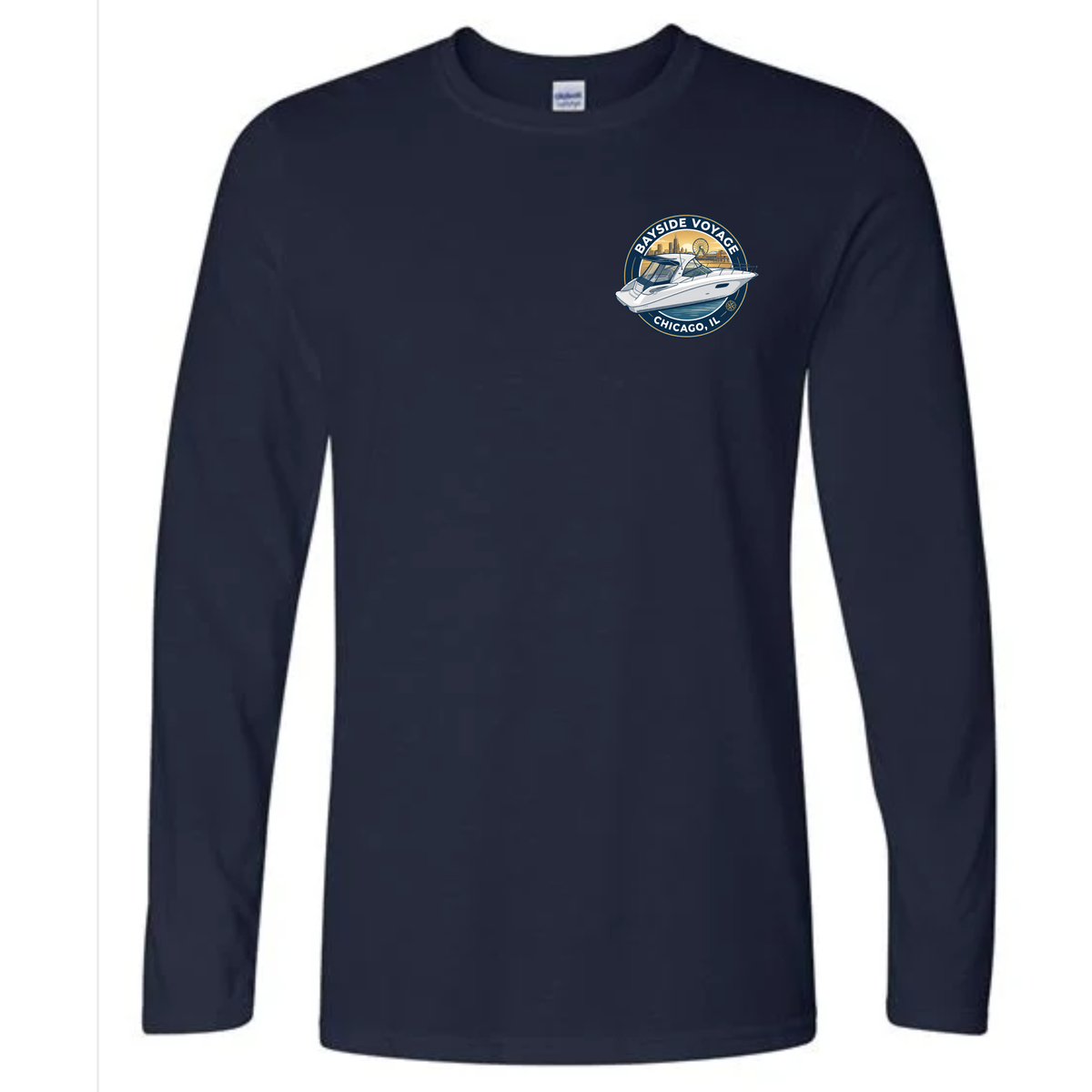 Custom Shirts - Bayside Voyage (Front and Back Design)