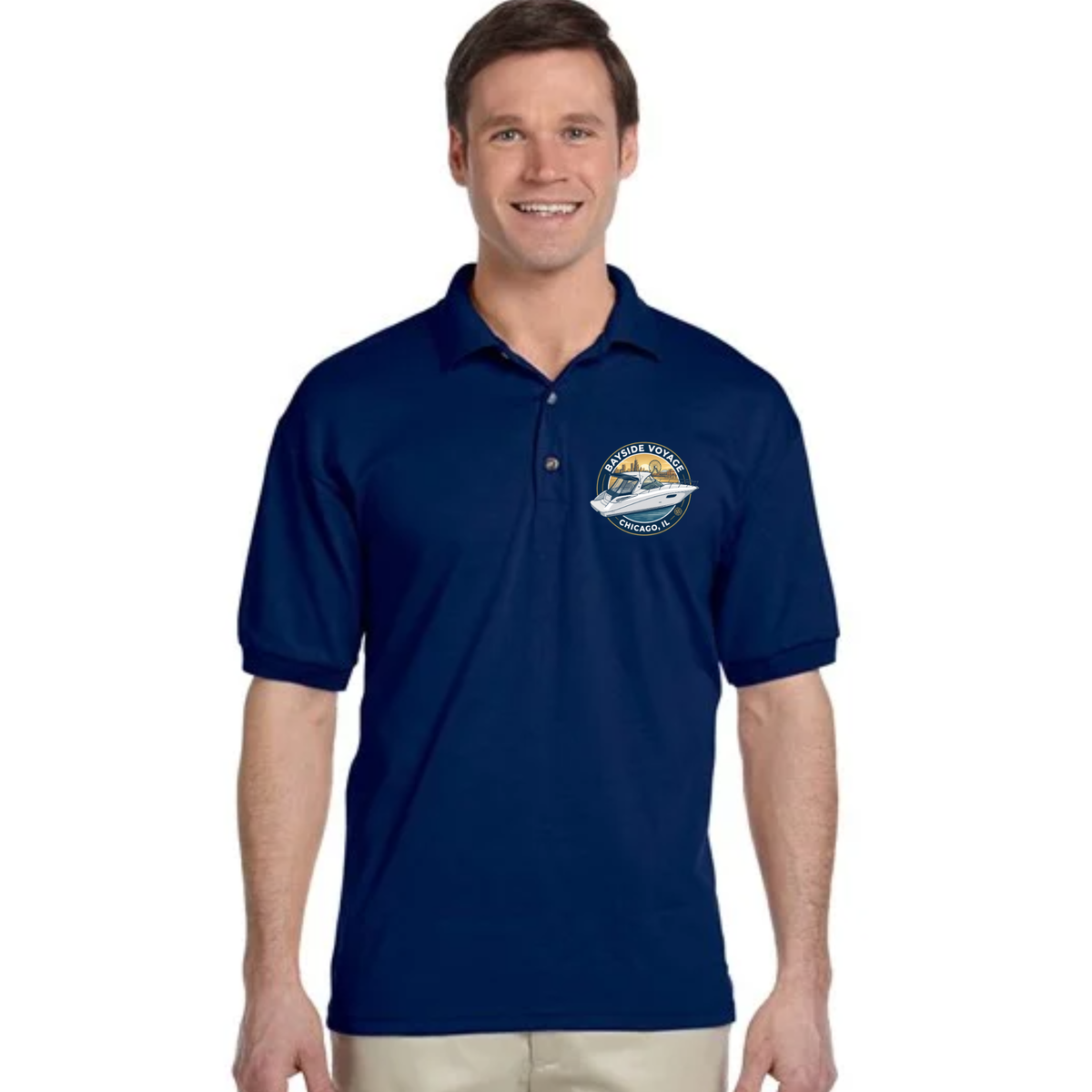 Custom Short-Sleeve Polo Shirt