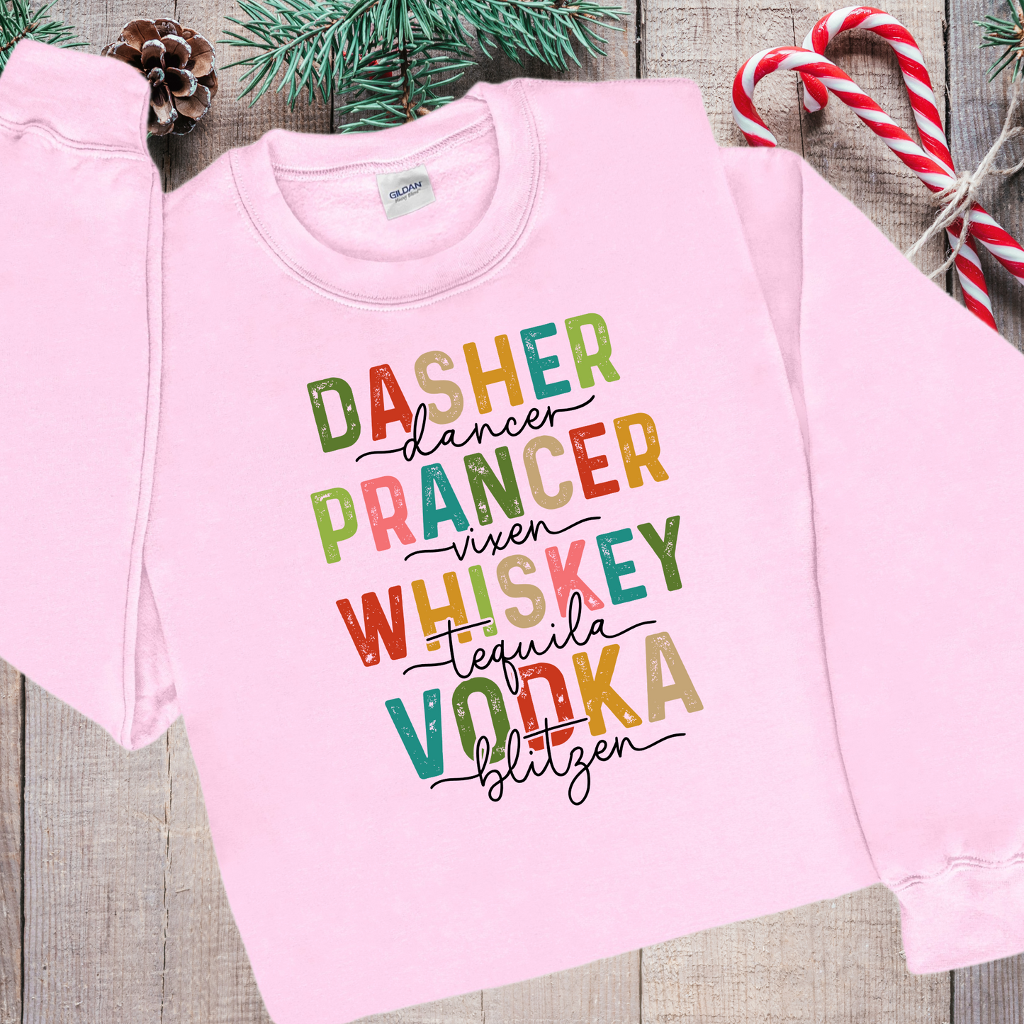 Reindeer Names Sweatshirt