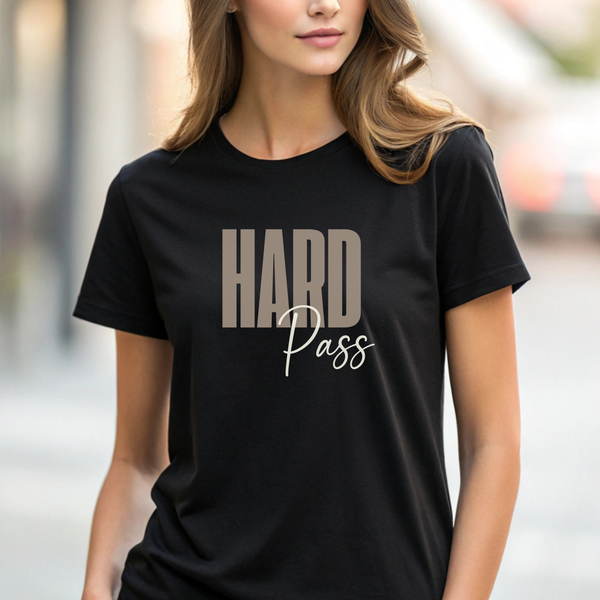 Hard Pass Tee (Sand/Black)