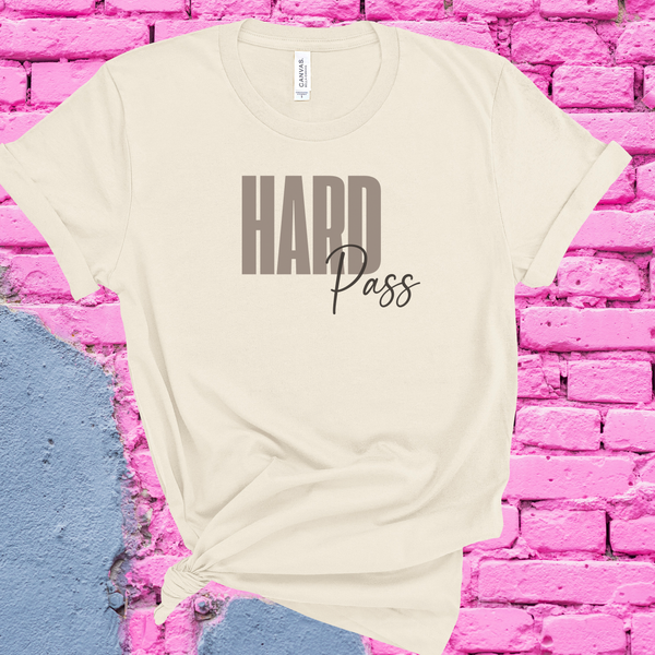 Hard Pass Tee (Sand/Black)