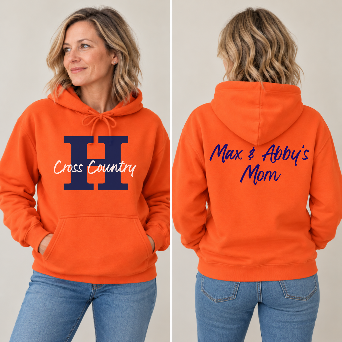 Custom Hoodie - Front & Back Design