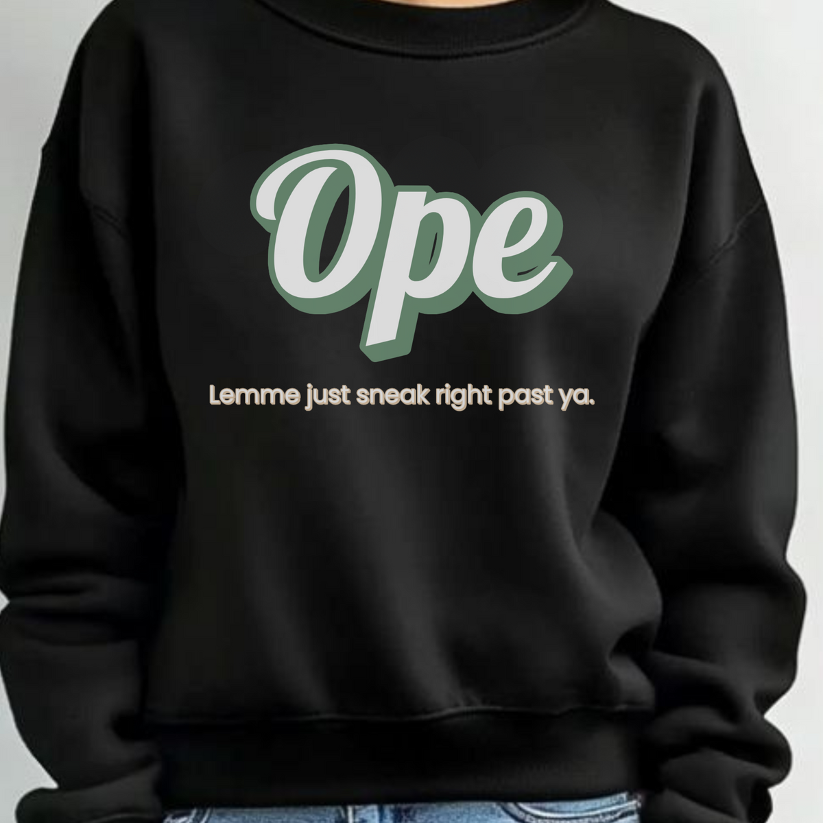 Midwest Ope Sweatshirt Beige