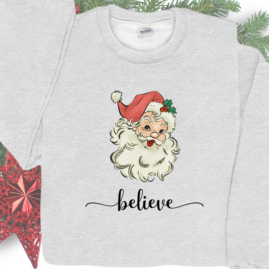 Santa Believe Sweatshirt