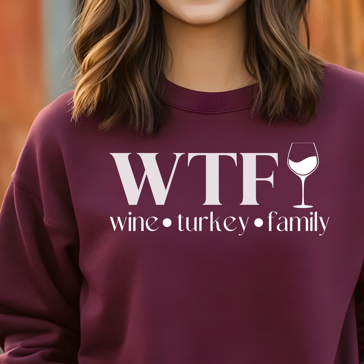 WTF Thanksgiving Sweatshirt