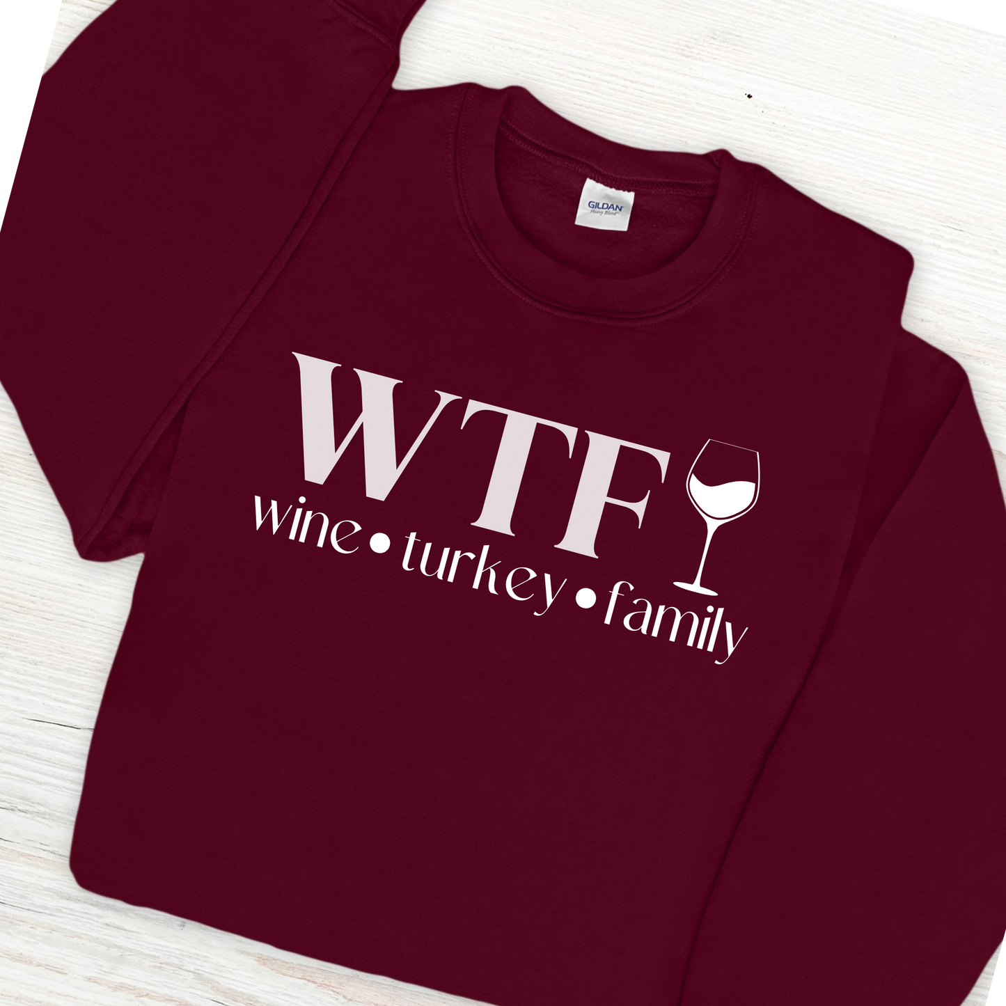 WTF Thanksgiving Sweatshirt