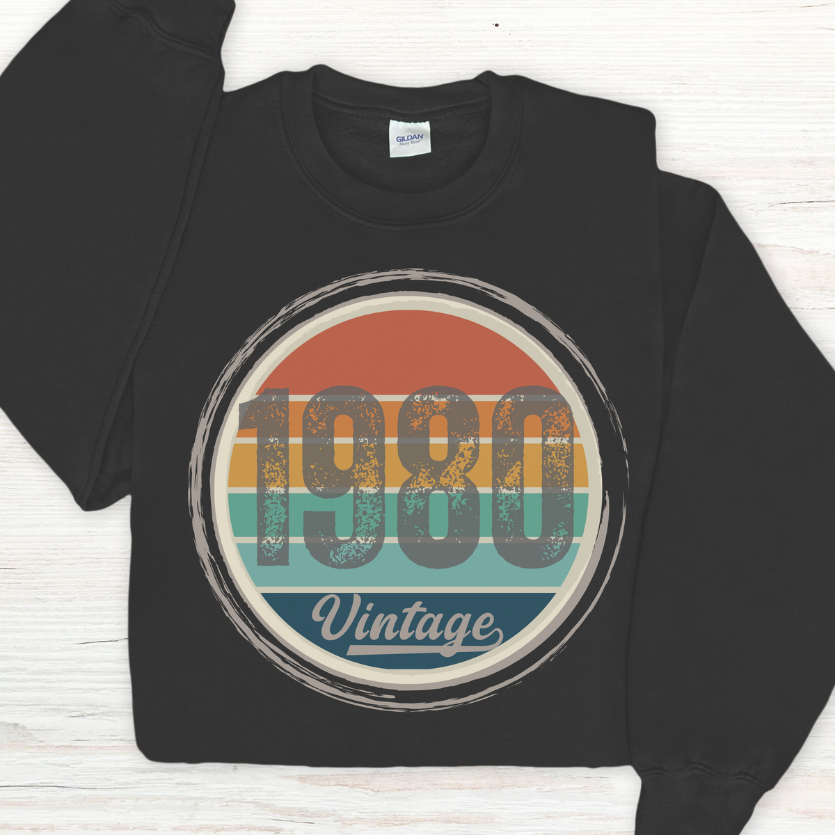 Custom Vintage Birthday Sweatshirt