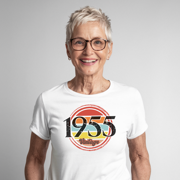 Custom Vintage Birth Year Tee Shirt