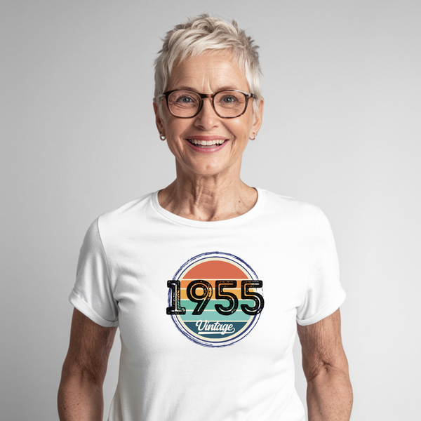 Custom Vintage Birth Year Tee Shirt