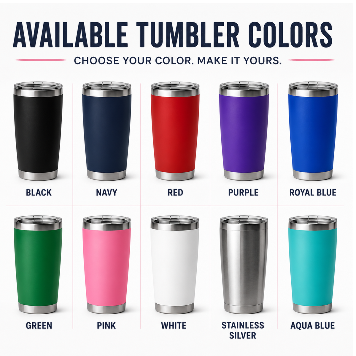 Custom 20 oz Tumbler
